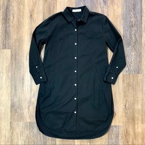Everlane Button Down Cotton Shirt Dress